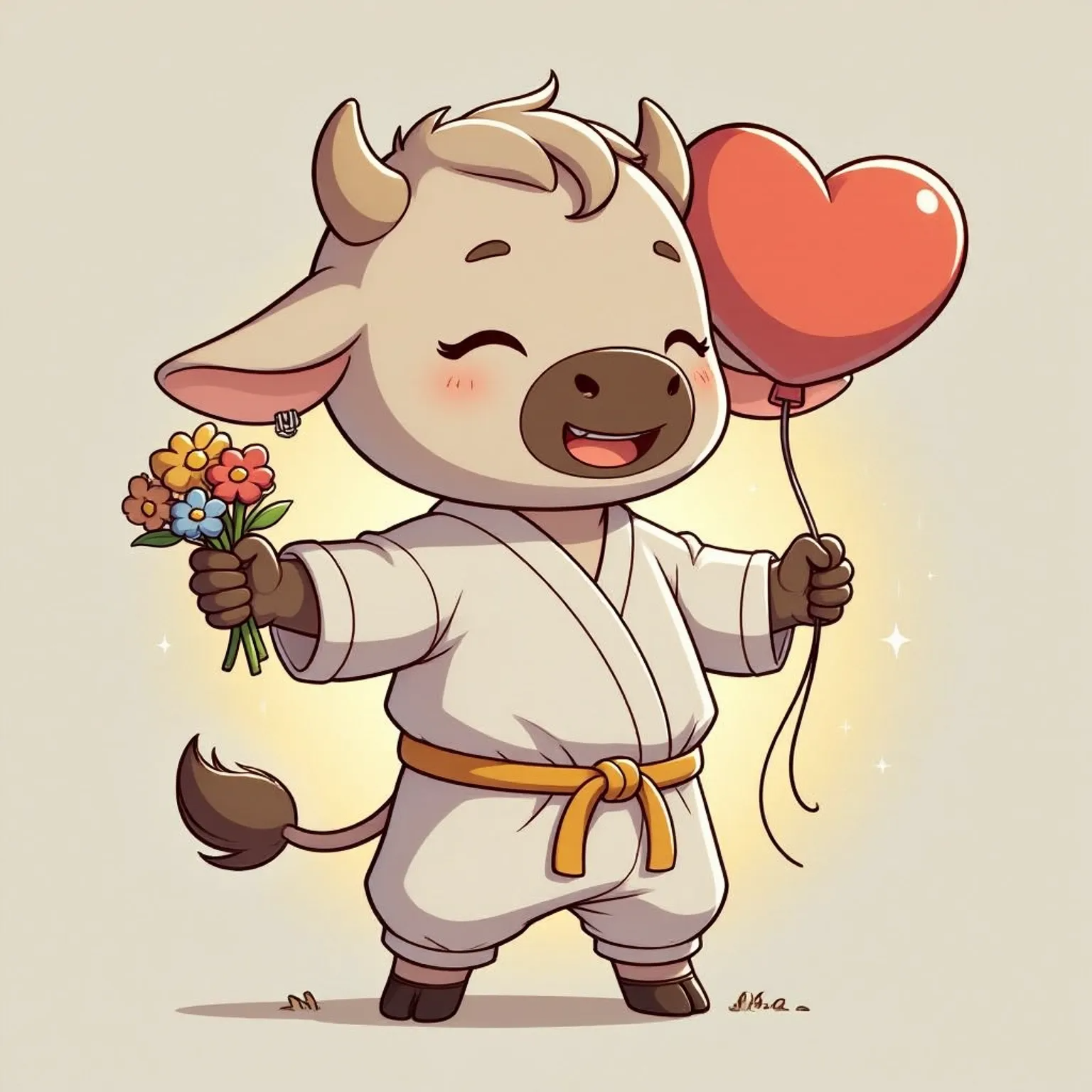 MasterFurdinand with flowers